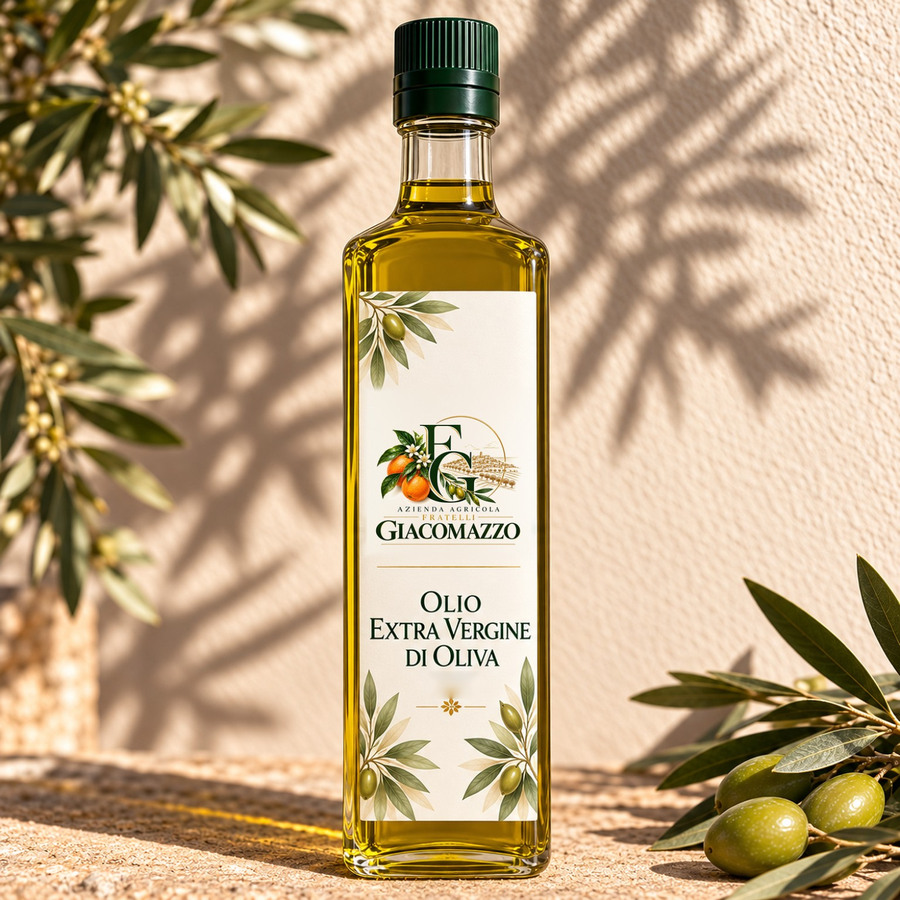 Bottiglietta Omaggio Olio EVO Fratelli Giacomazzo